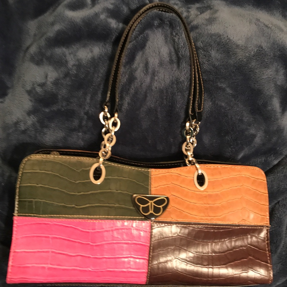 Beautiful multicolored handbag